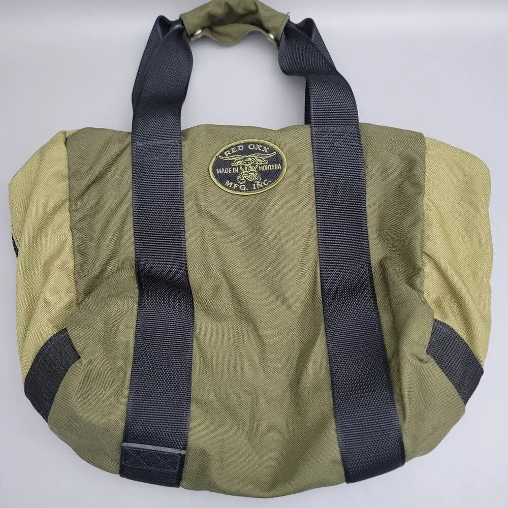 Red Oxx Bag Duffel Carry on Green Overnight 